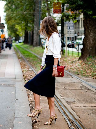 fall edit: below-the-knee skirts - LE CATCH