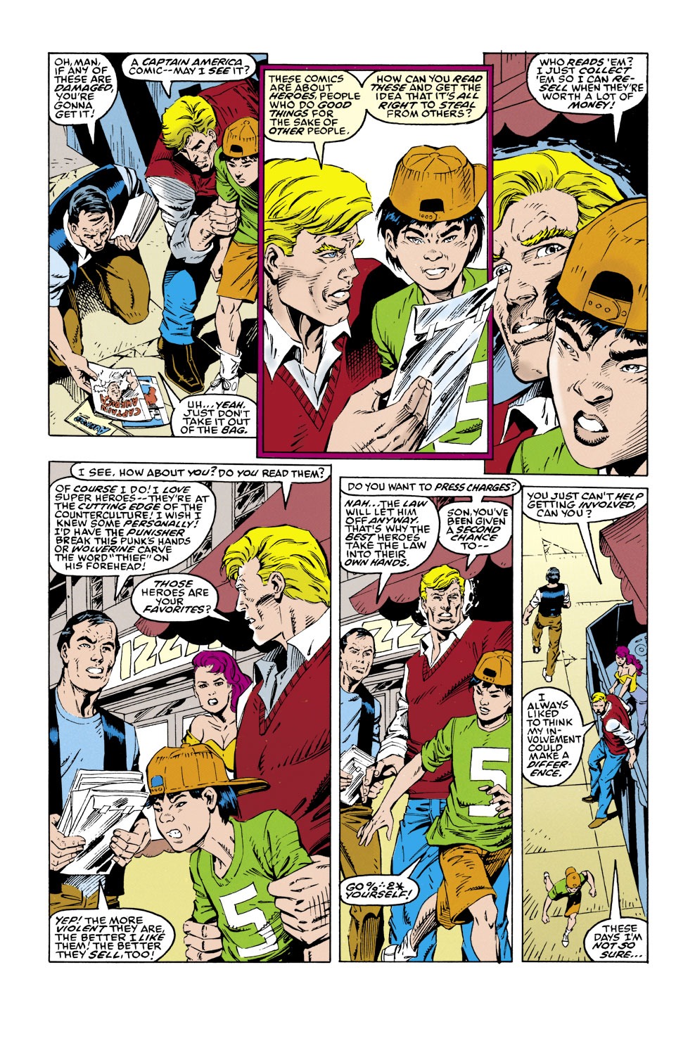 Read online Captain America (1968) comic -  Issue #425 - 19
