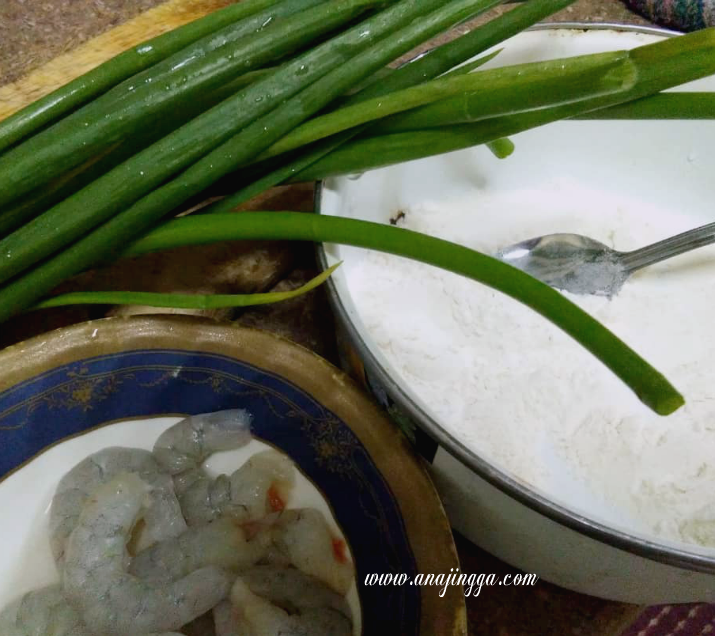 Resepi Pajeon Pancake Korea Dari Daun Bawang Anajingga
