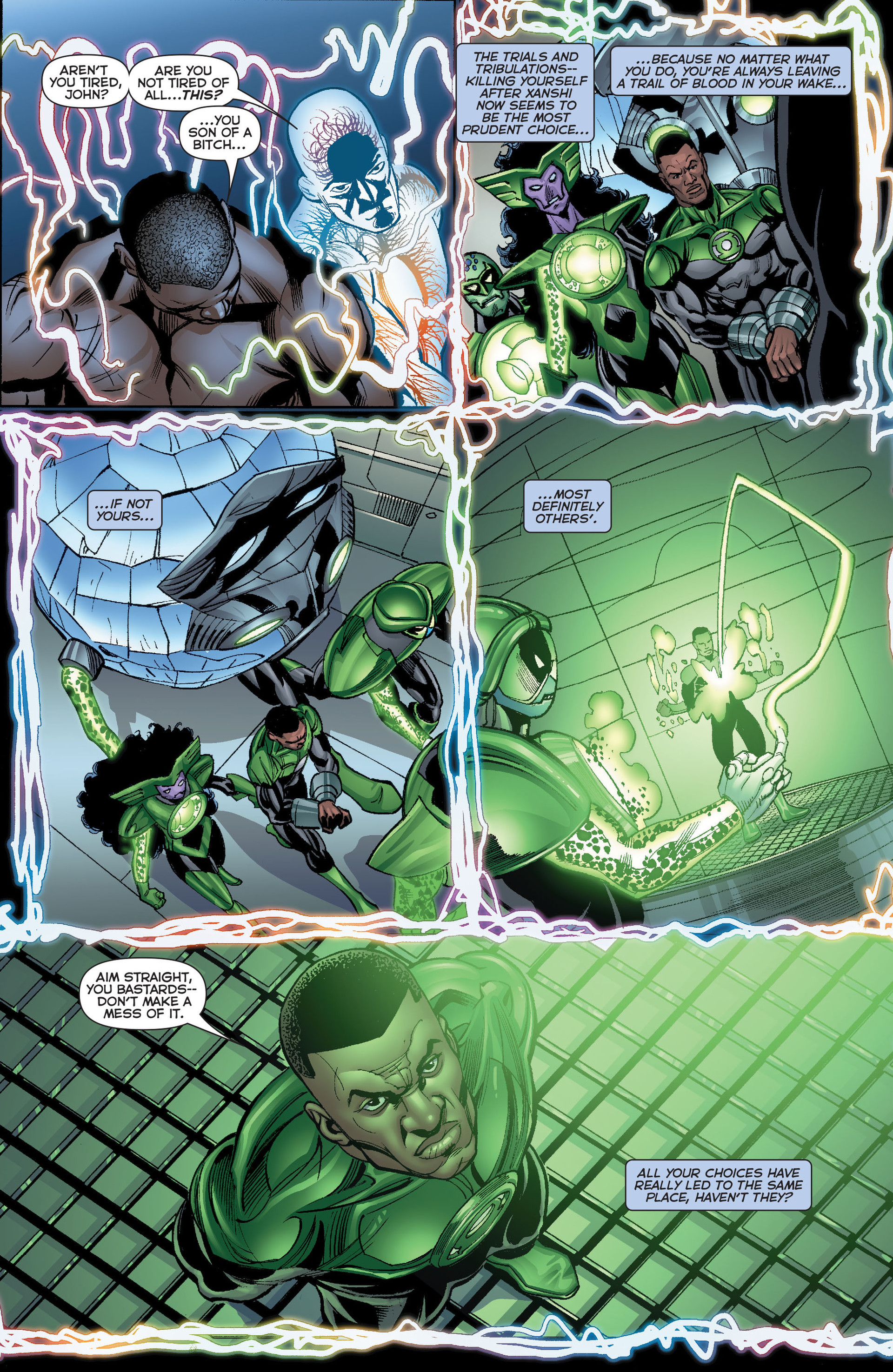 Read online Green Lantern Corps (2011) comic -  Issue #18 - 19