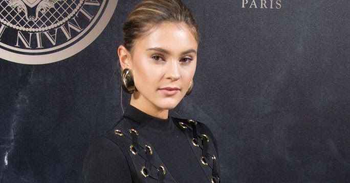 Stefanie Giesinger – L’Oreal X Balmain Party in Paris – Fashion Style