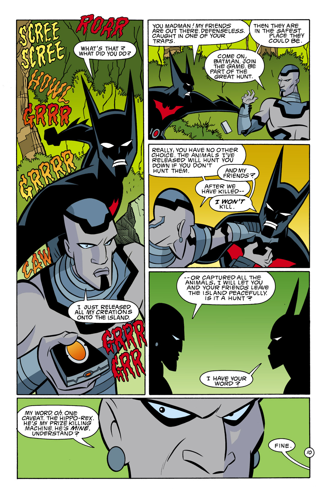 Read online Batman Beyond [II] comic -  Issue #6 - 11