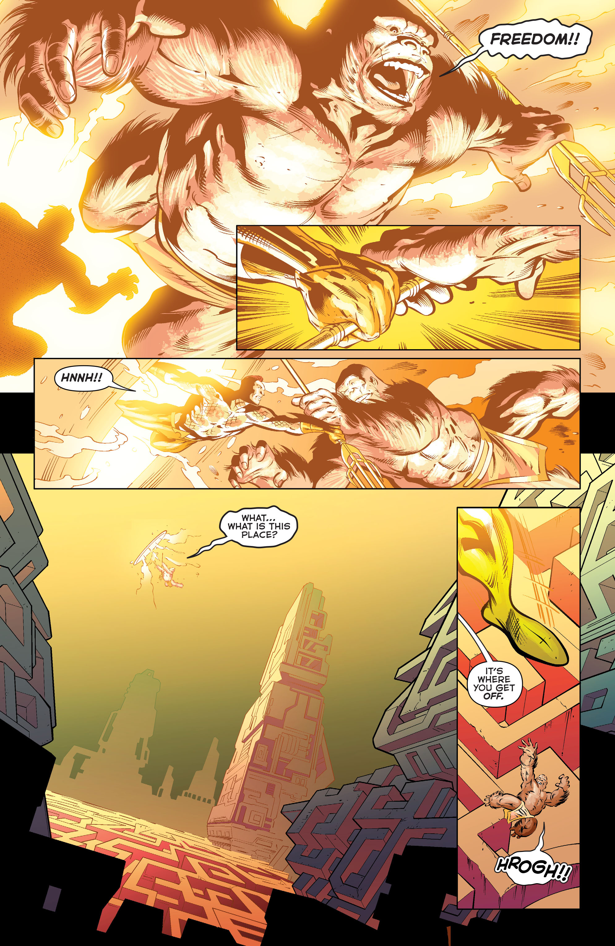 Read online Aquaman (2011) comic -  Issue #38 - 2