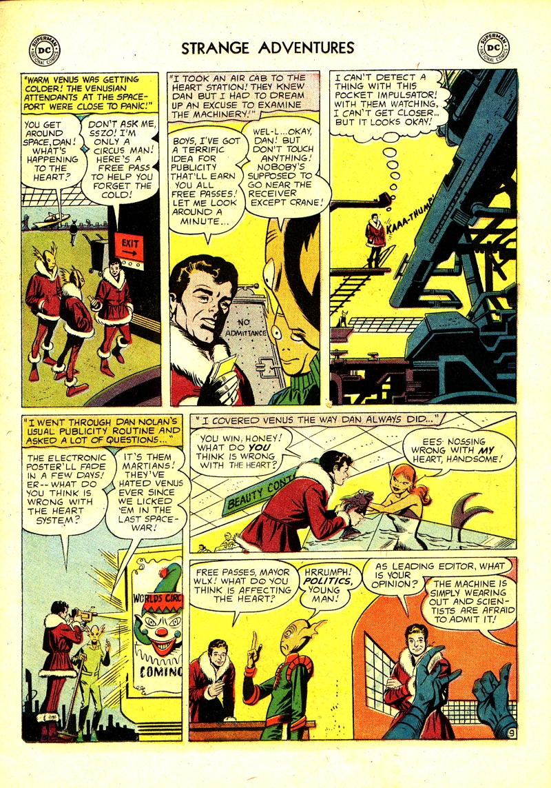 Read online Strange Adventures (1950) comic -  Issue #93 - 11