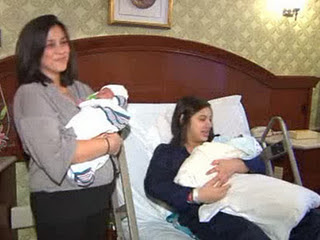 Twin Sisters, Mother And Daughter Give Birth Same Day 3