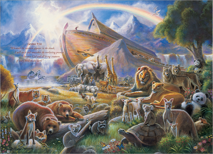 Famous Paintings Of Noah's Ark