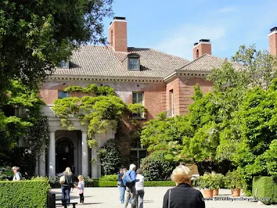 exterior of mansion at Filoli in Woodside, California