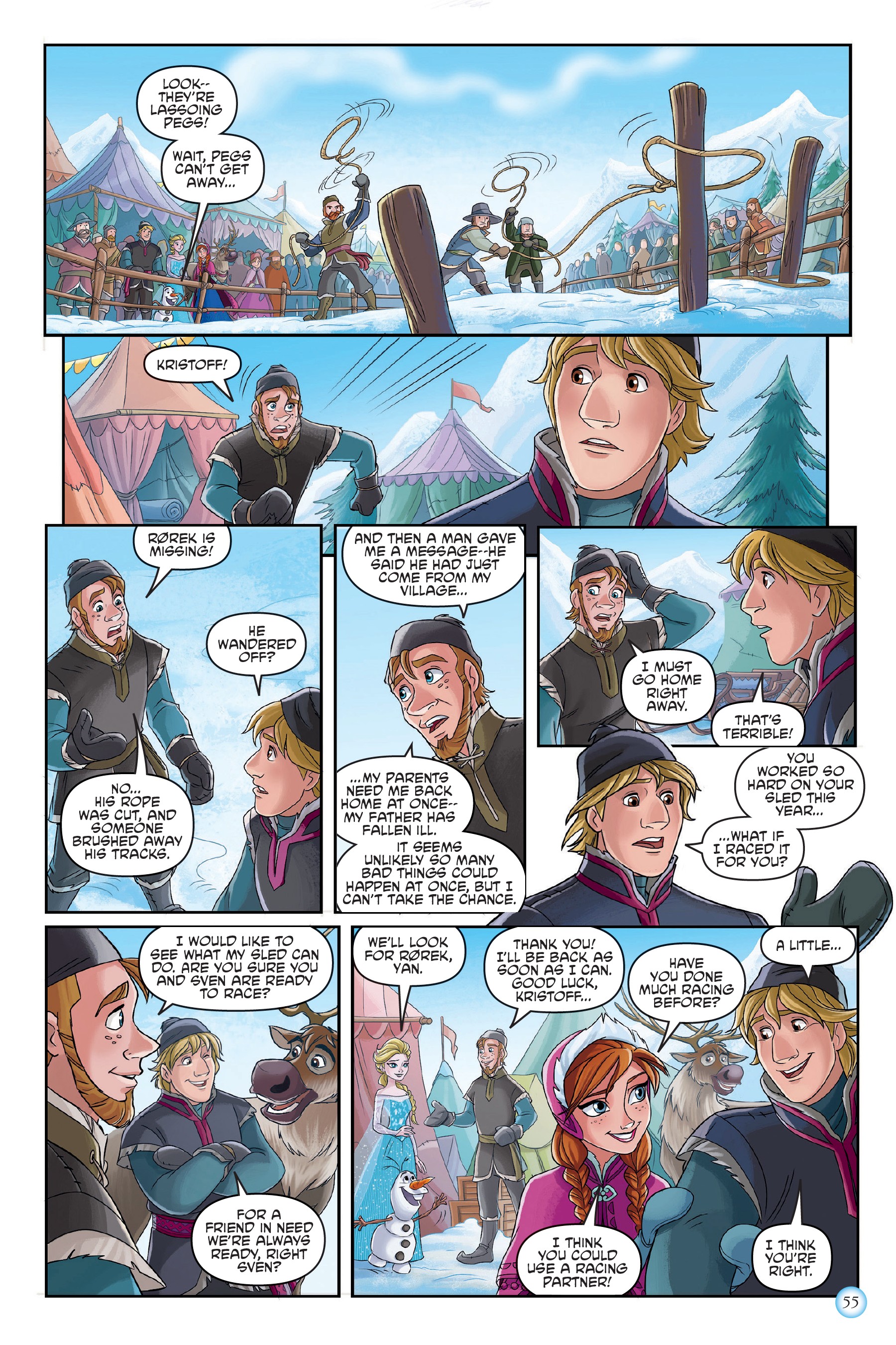 Read online Frozen Adventures: Flurries of Fun comic -  Issue # TPB (Part 1) - 55