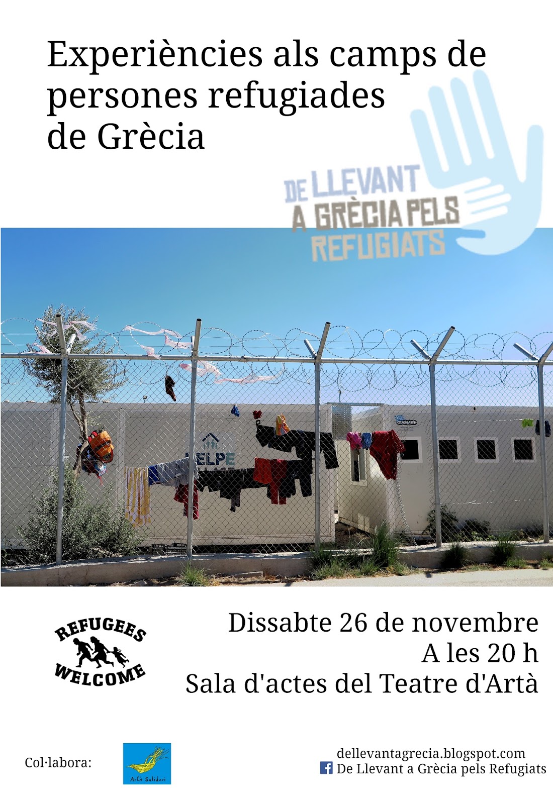 Experi&egrave;ncies als camps de persones refugiades de Gr&egrave;cia (26-11-16)