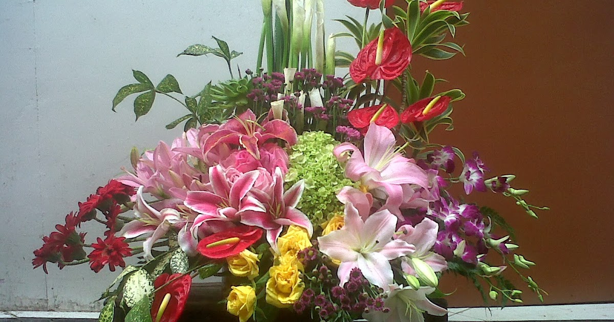  BUNGA  MEJA  Toko Bunga  E S Florist Bangkalan