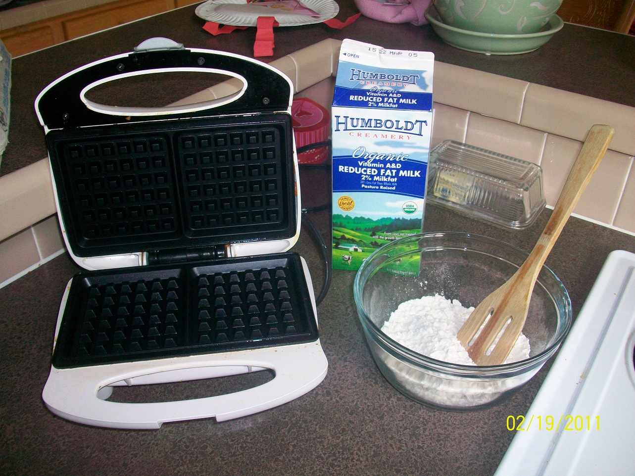 Something Different For Dinner Waffles, Peanut Butter Style