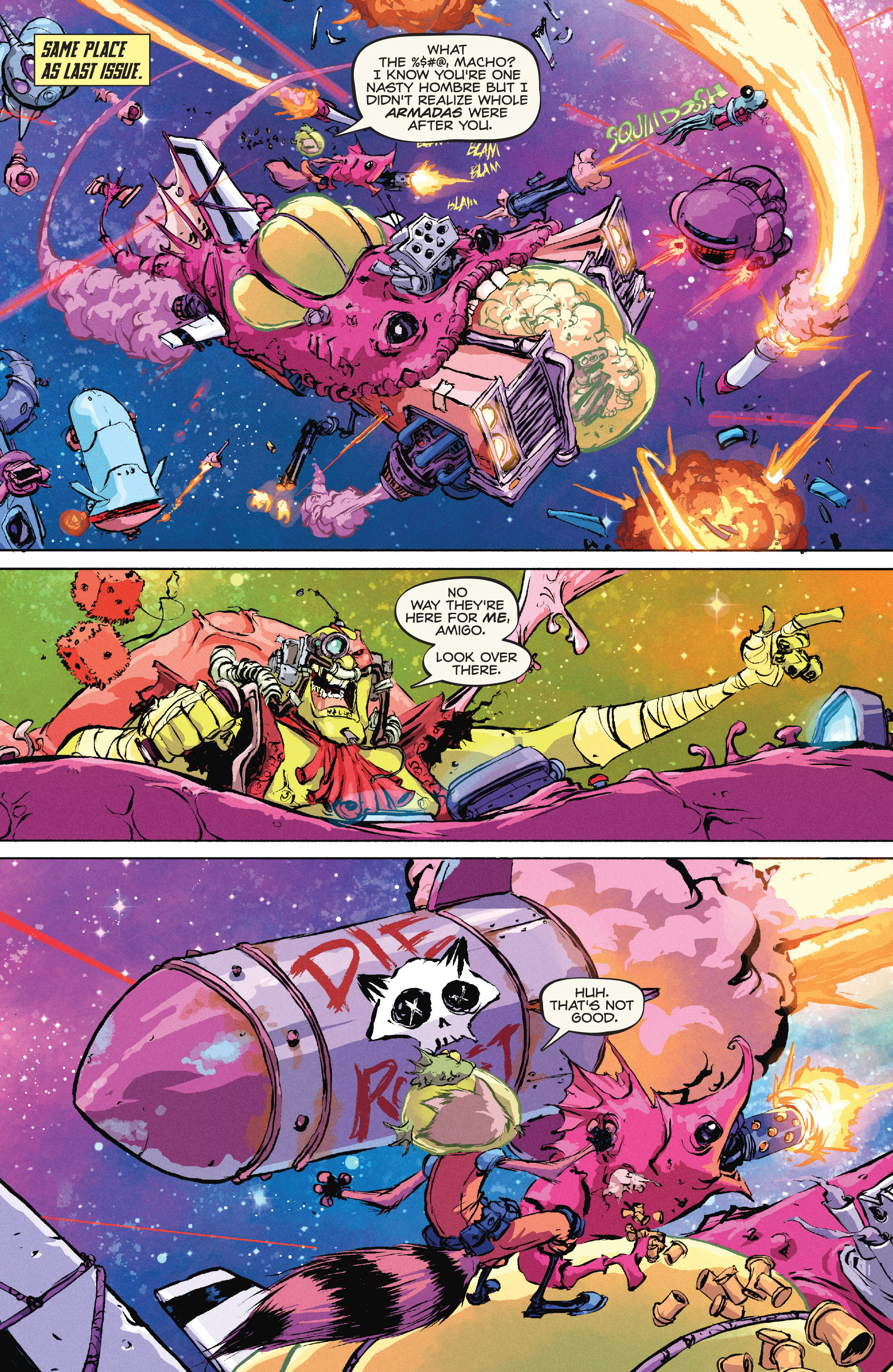 Read online Rocket Raccoon (2014) comic -  Issue #3 - 3