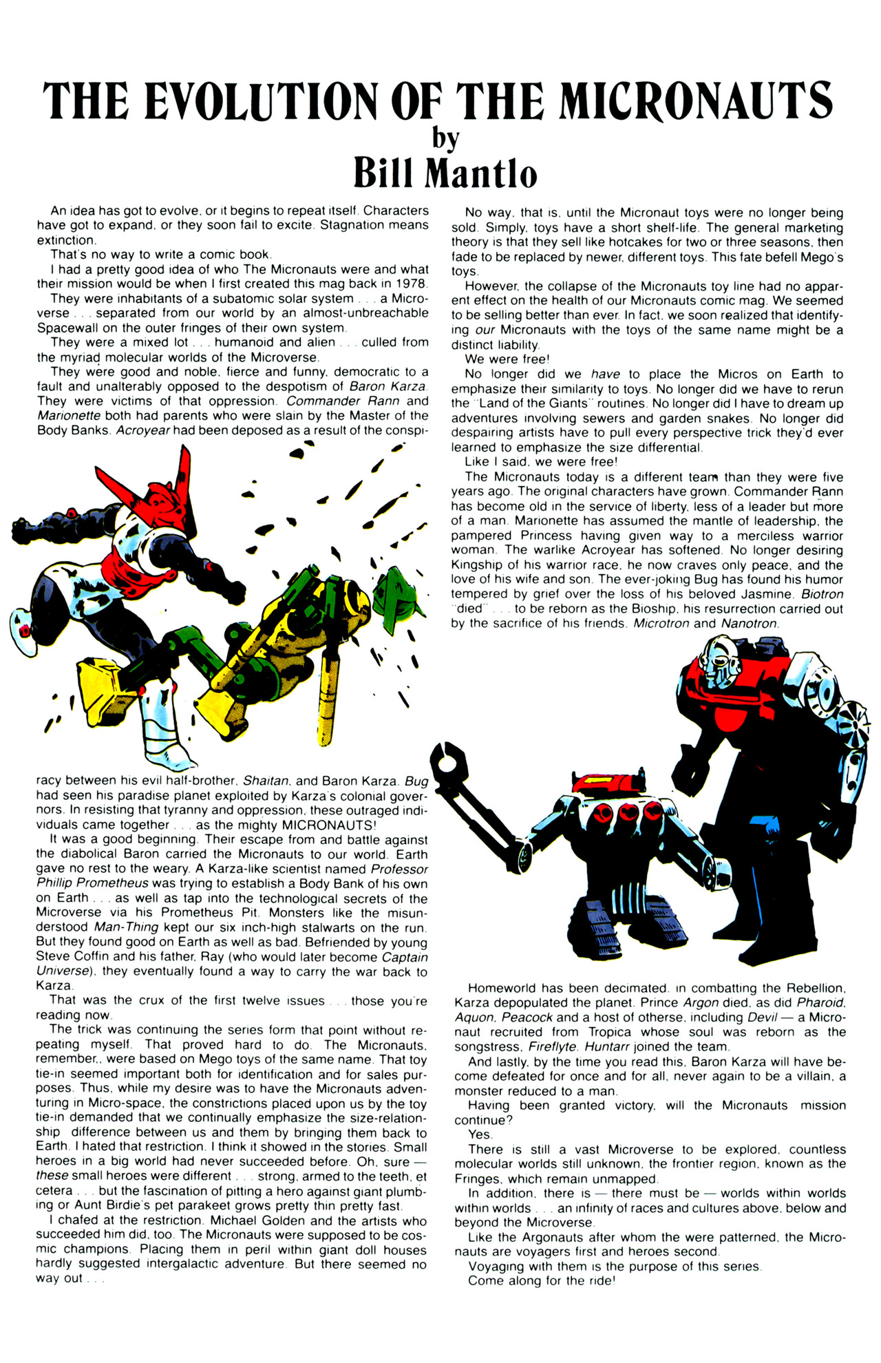 Read online The Micronauts: Special Edition comic -  Issue #5 - 3