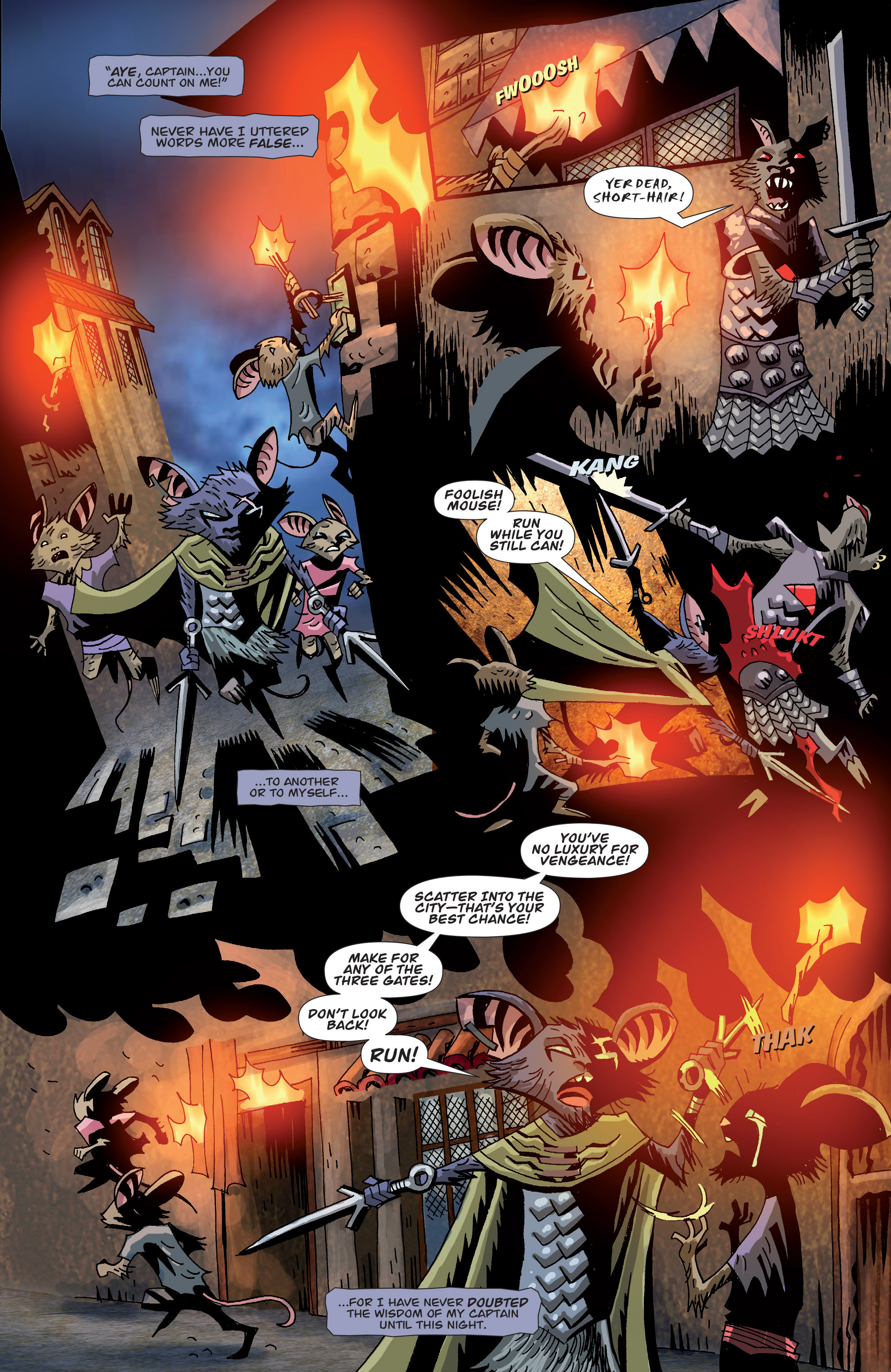 Read online The Mice Templar Volume 3: A Midwinter Night's Dream comic -  Issue # _TPB - 37
