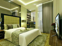 bedroom modern interior room decorating