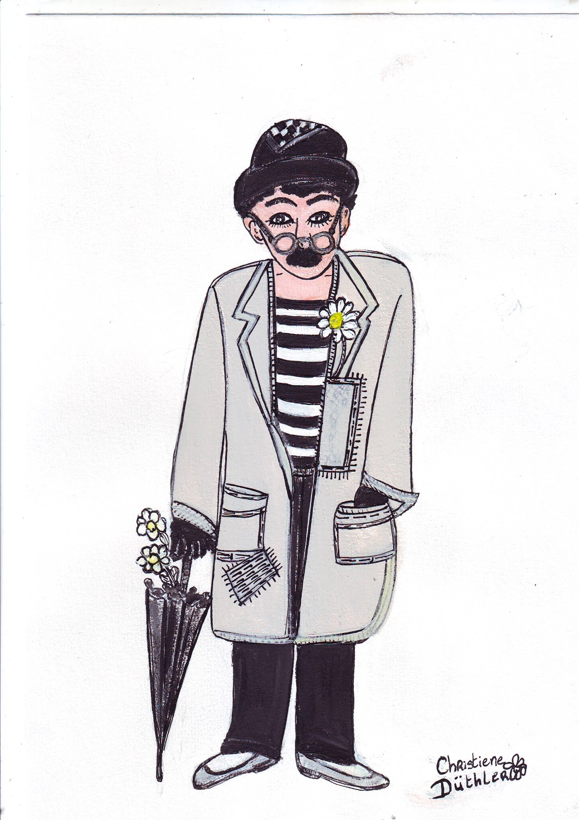 Christienes Galerie Er wonen twee motten