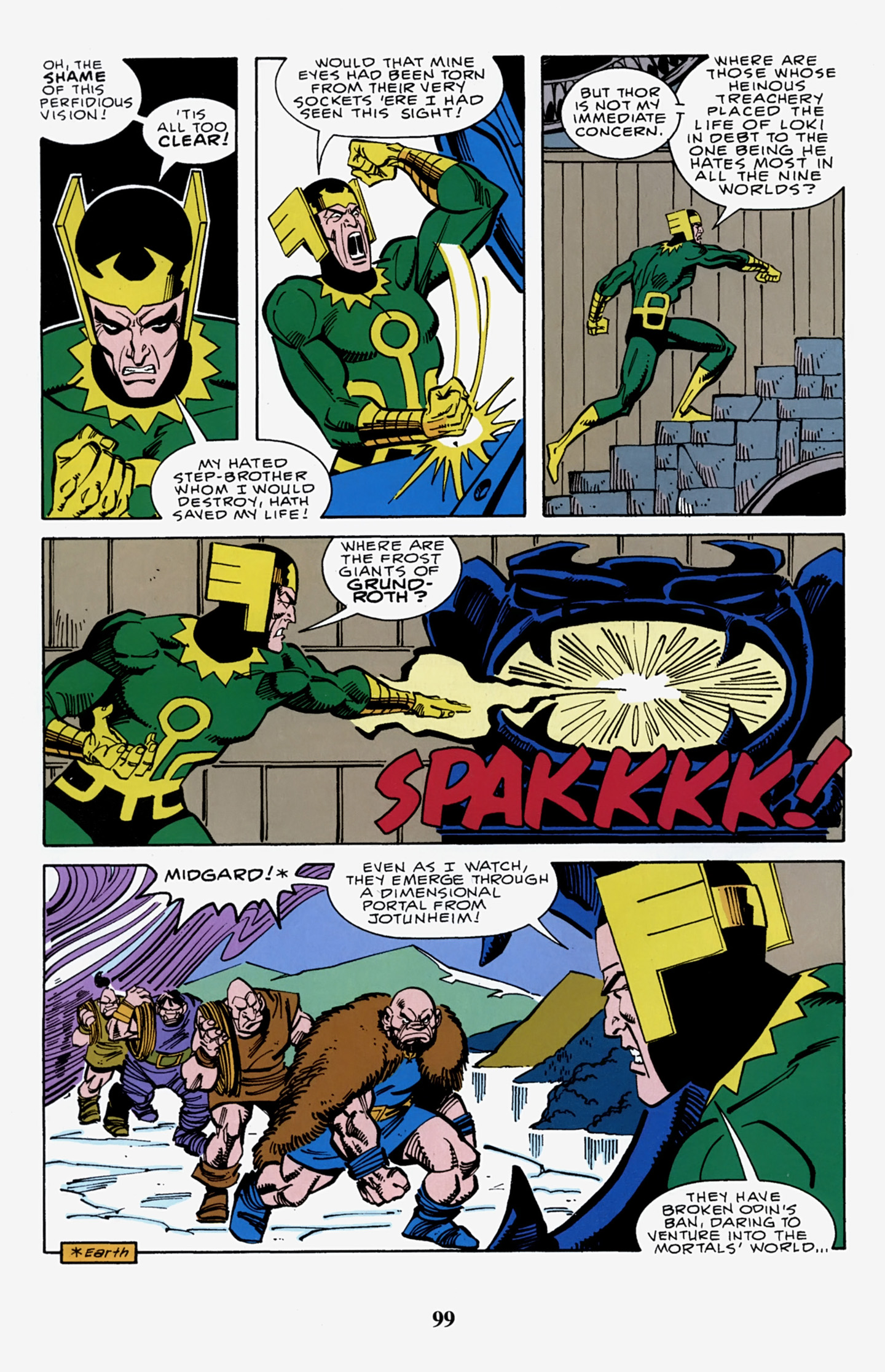 Read online Thor Visionaries: Walter Simonson comic -  Issue # TPB 5 - 101