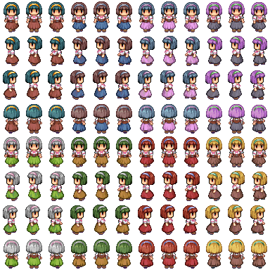 RPG Maker Characters @