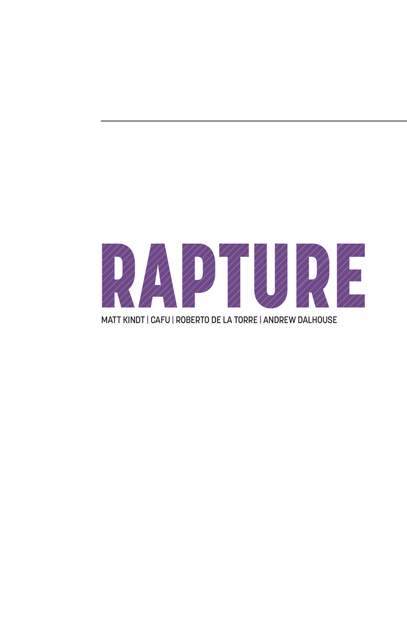 Read online Rapture comic -  Issue # _TPB - 3