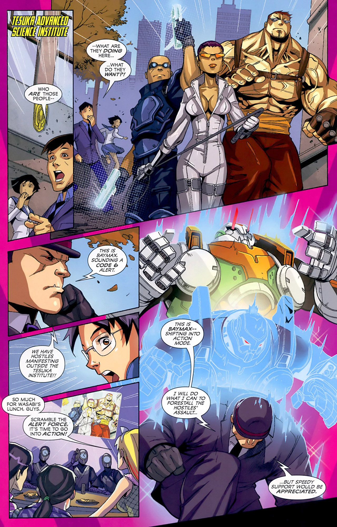 Read online Big Hero 6 (2008) comic -  Issue #1 - 13