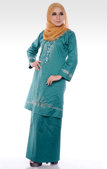 55+ Model Baju Kurung Melayu Bordir, Inspirasi Terpopuler!