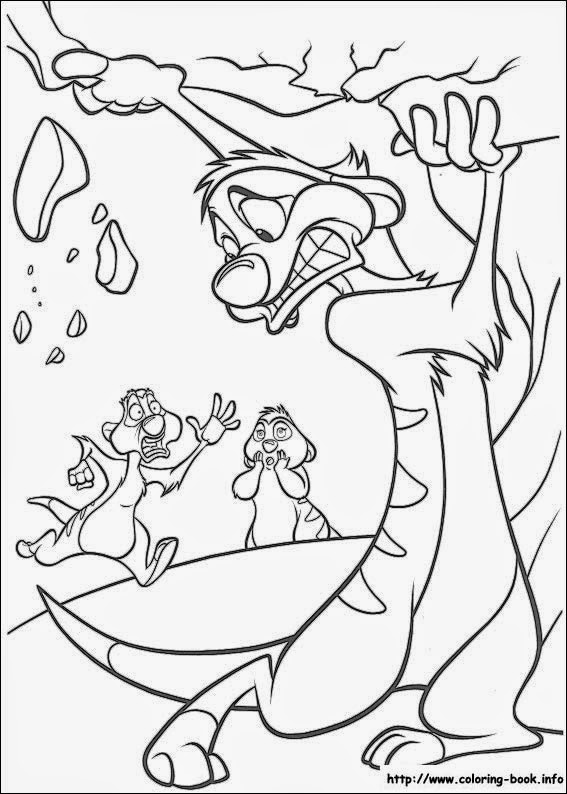 Give Simba's Pride more attention: Lion King Coloring in Chronological ...