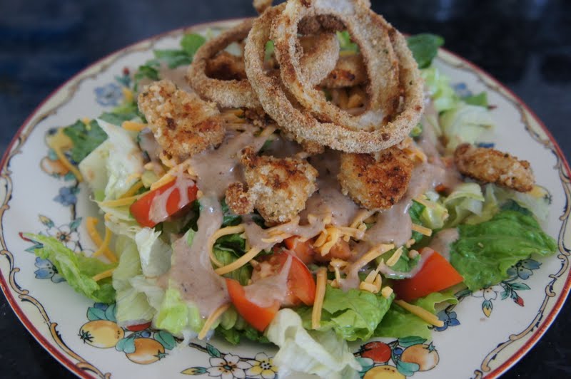 Eating My Way Back Lighter version of Lucille's BBQ Chicken Salad