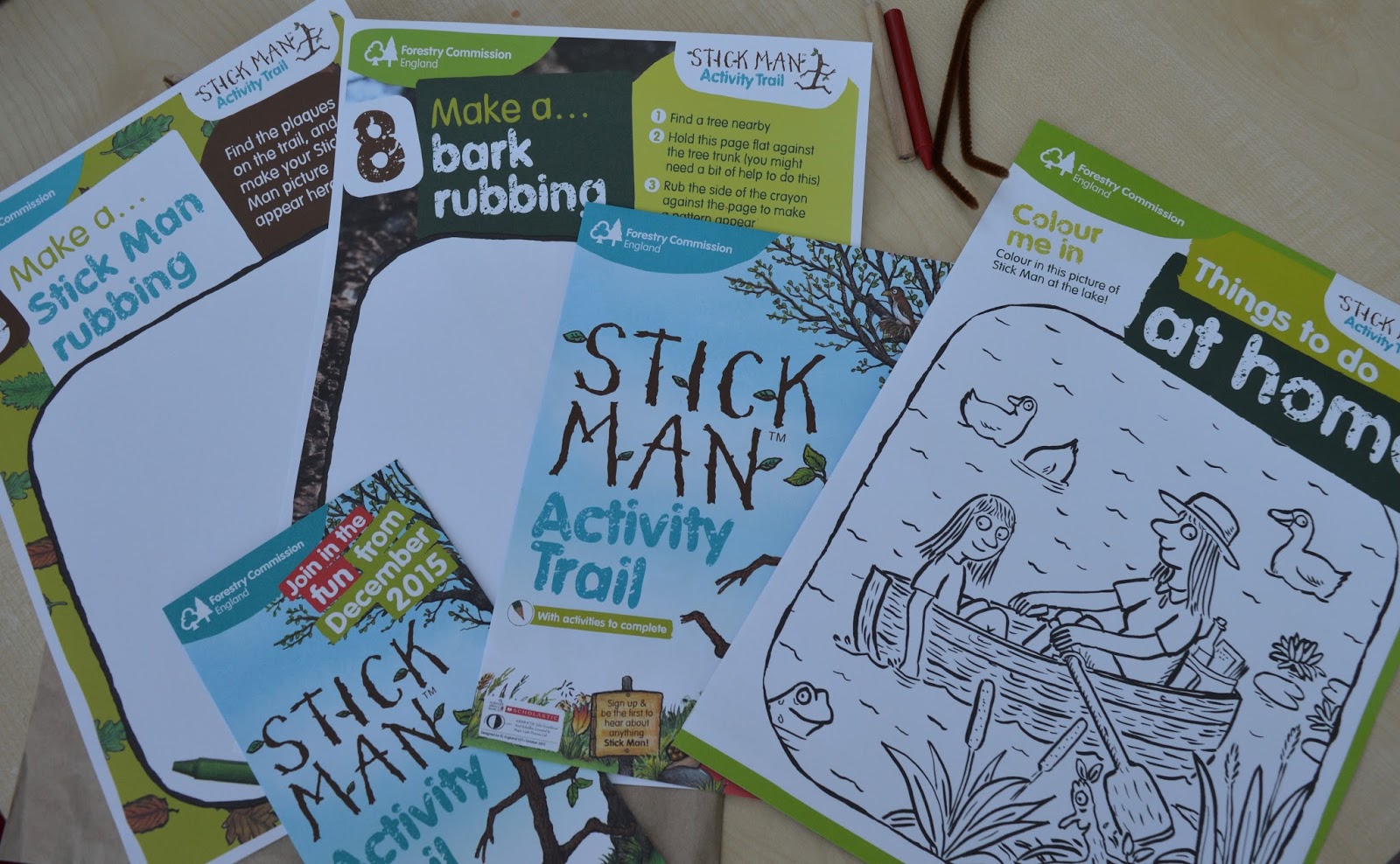 Stick Man Trail Hamsterley Forest Activity Trail Pack