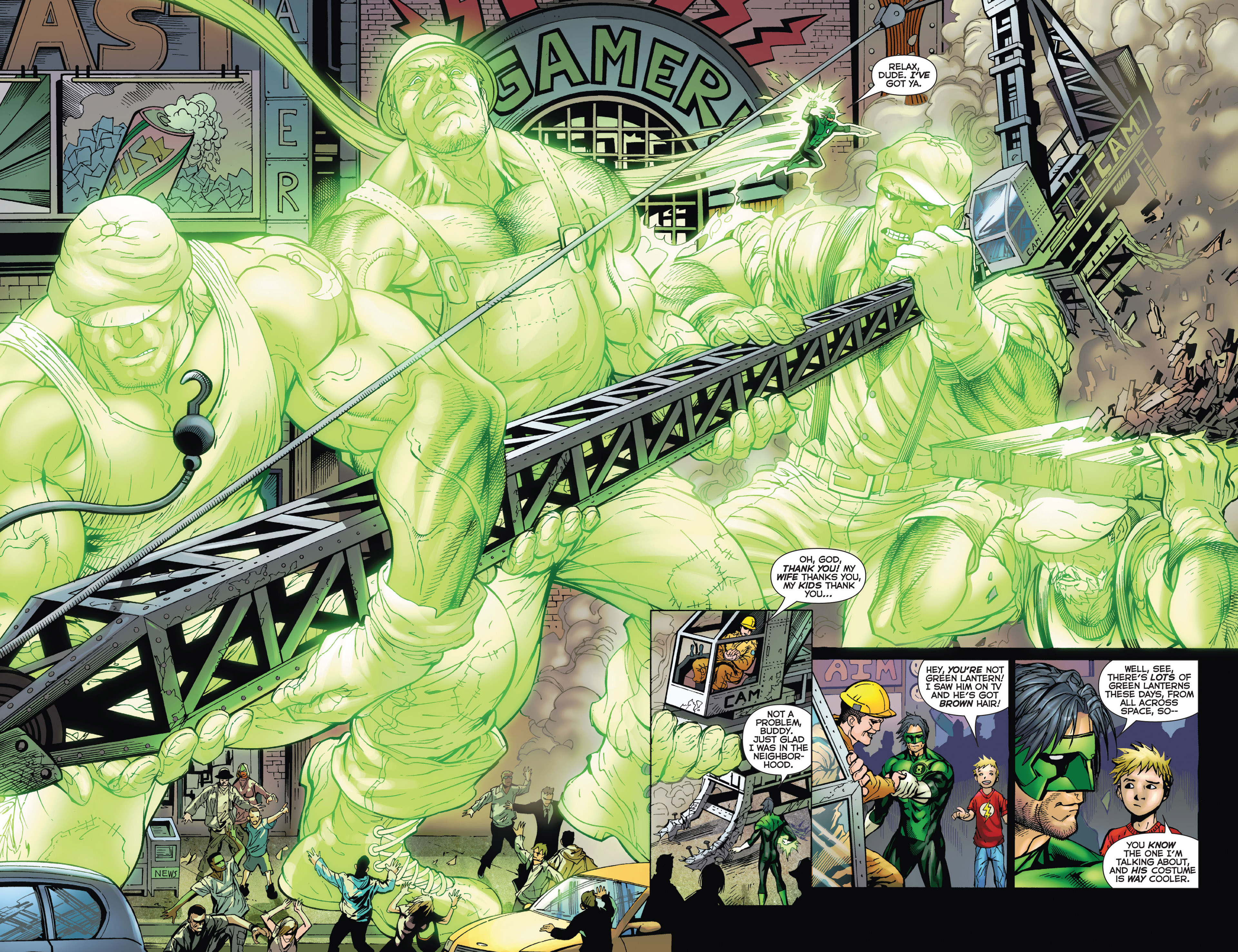 Read online Green Lantern: New Guardians comic -  Issue #1 - 16