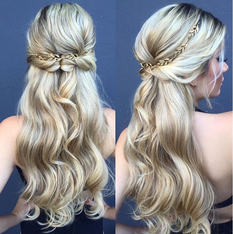 penteado de festa semi preso penteado de festa semi preso