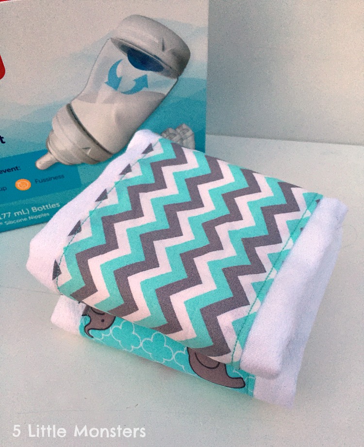 5 Little Monsters Easy Cloth Diaper Burp Cloths