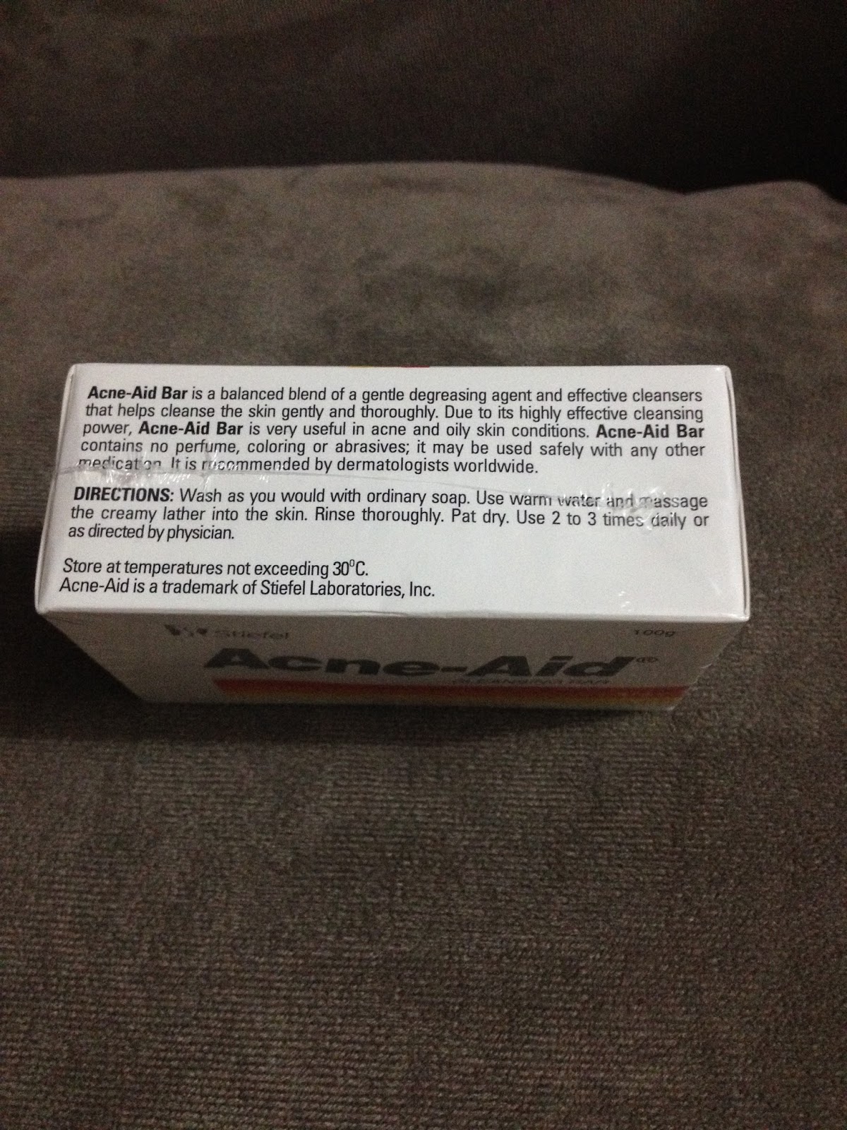 Happy Mommy Portal AcneAid Cleansing Bar Review