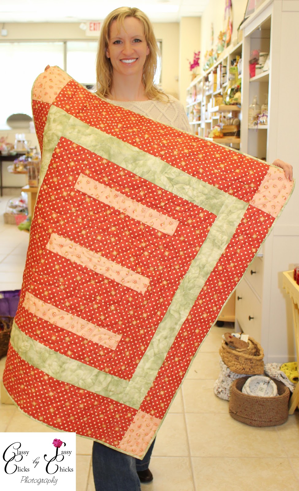 Liz B. Quilting My Baby Quilts on Sale at Cottage Gourmet in Stafford