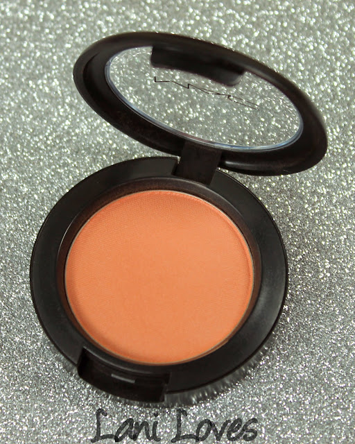 MAC Modern Mandarin Blush Swatches & Review