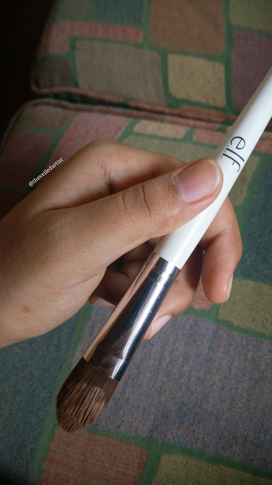 E.l.f. Cosmetics Foundation Brush Review The Veiled Artist