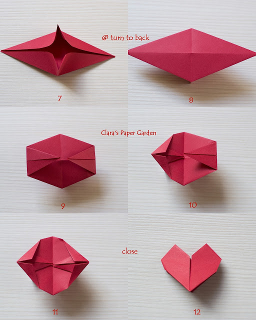 origami heart origami heart