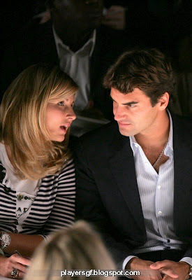 Roger Federer And Mirka Vavrinec 