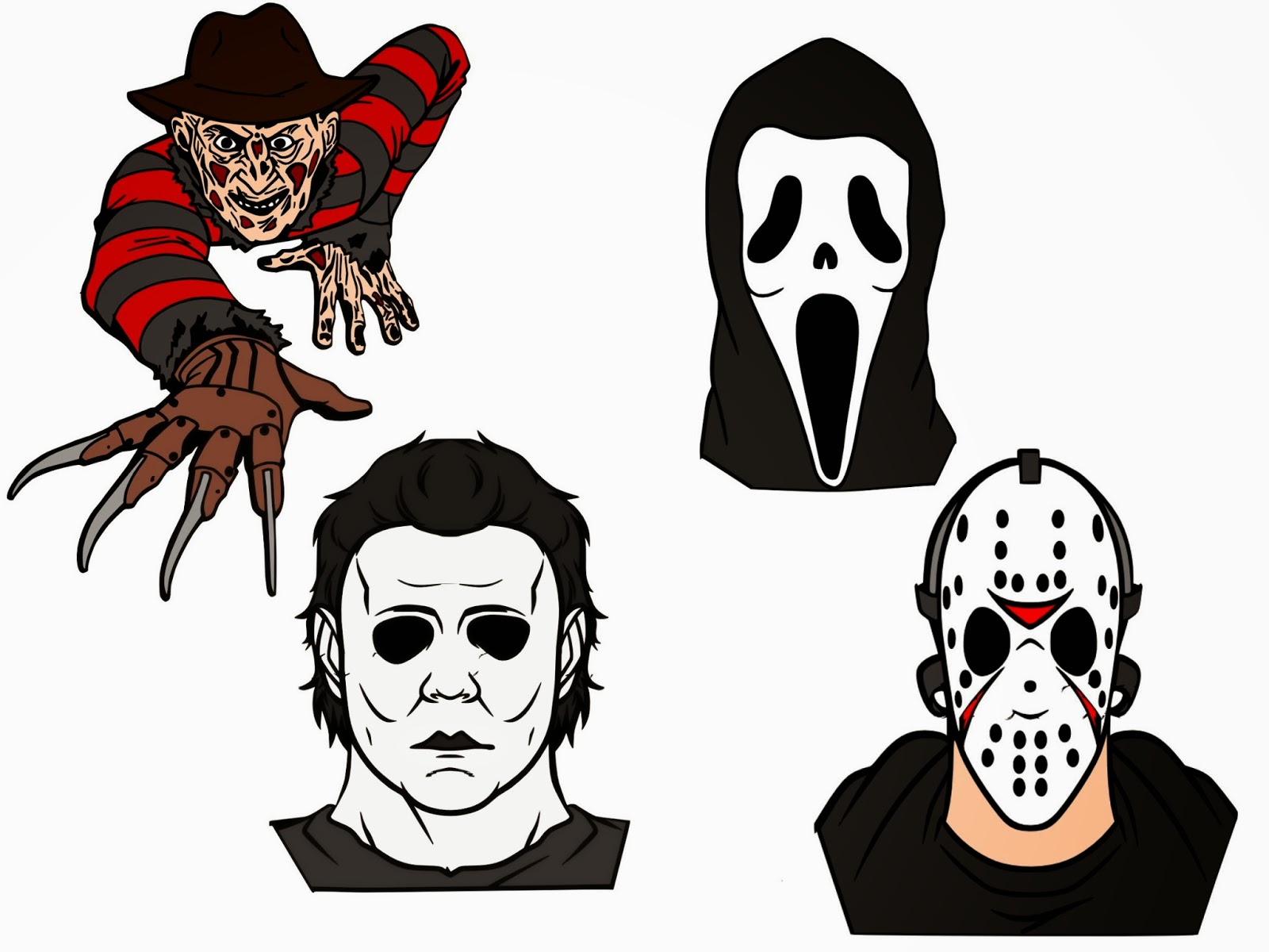 Download Crafting with Meek: Scary Movie Villians SVG