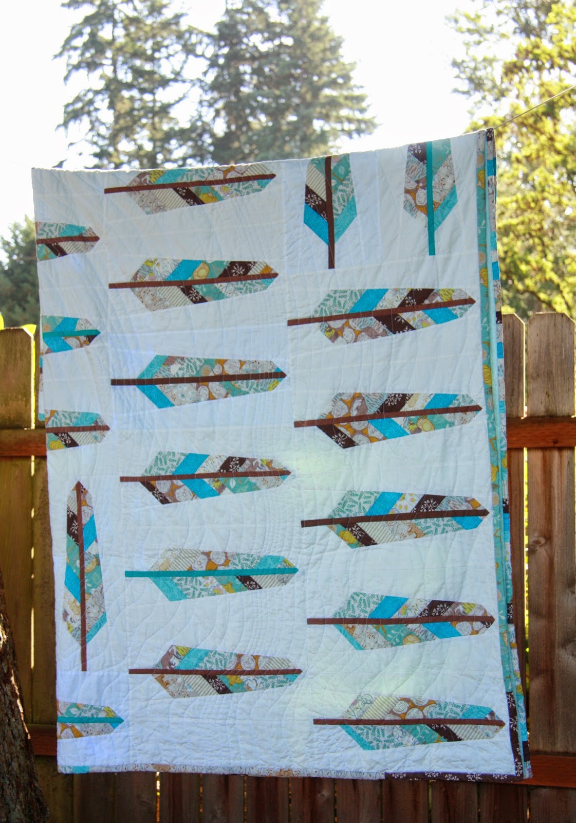 Cutie and Company The Feather Quilt