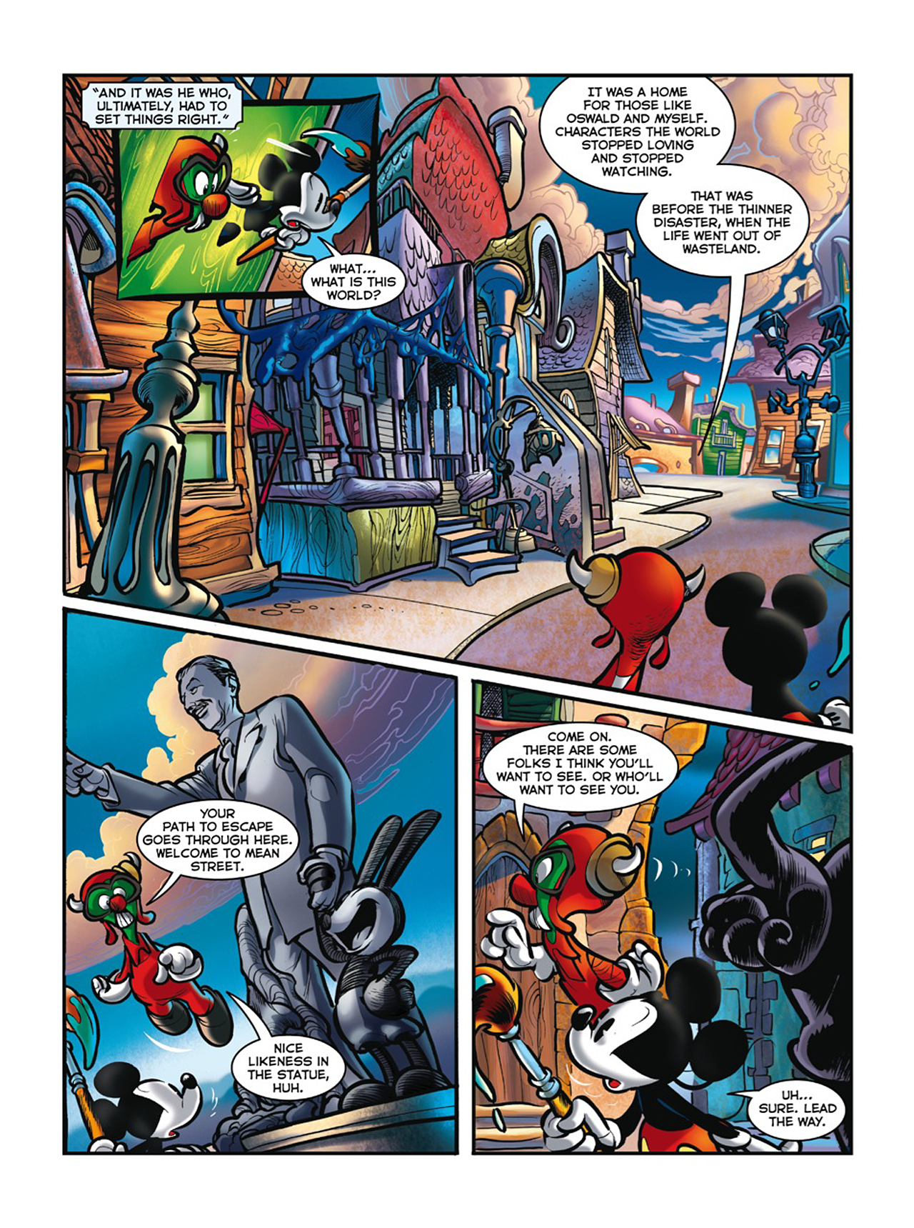 Read online Epic Mickey: The Graphic Novel comic -  Issue # Full - 18