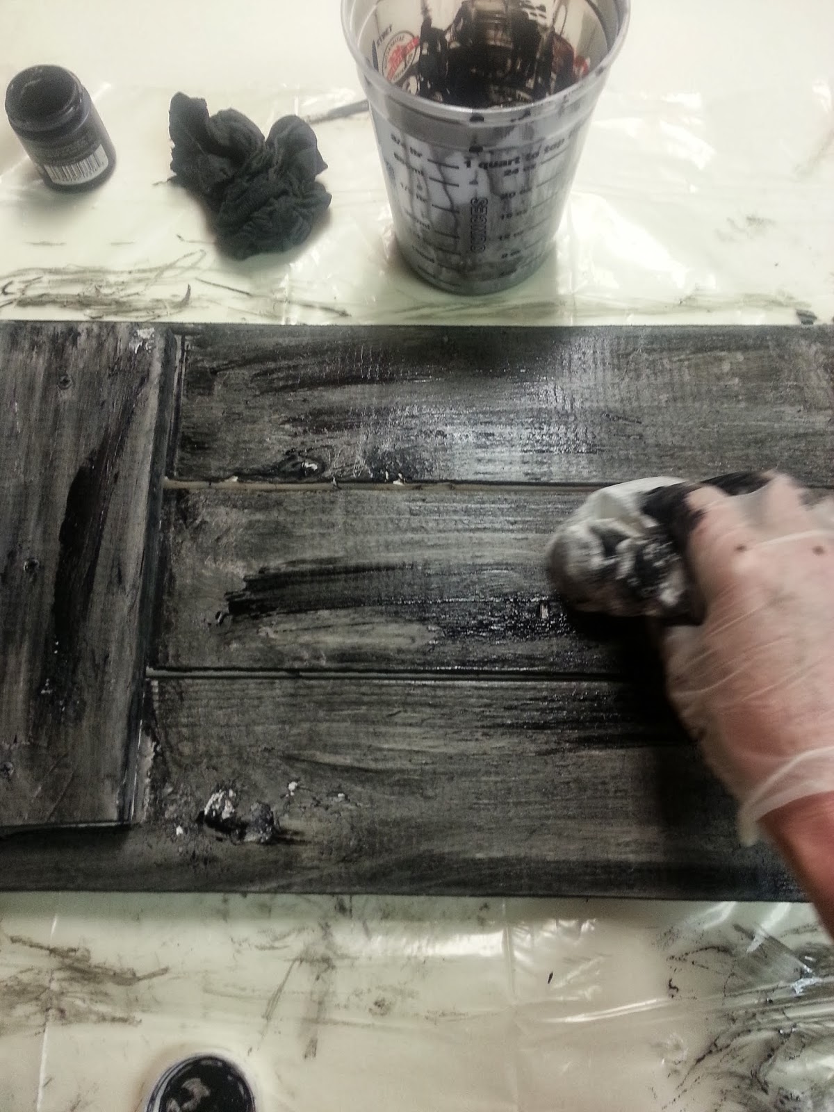 Freckles 'n' Family Rustic Bathroom Wall Clock