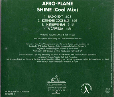 Afro-Plane – Shine (Cool Mix) (1994) (Promo CDS) (FLAC + 320 kbps)