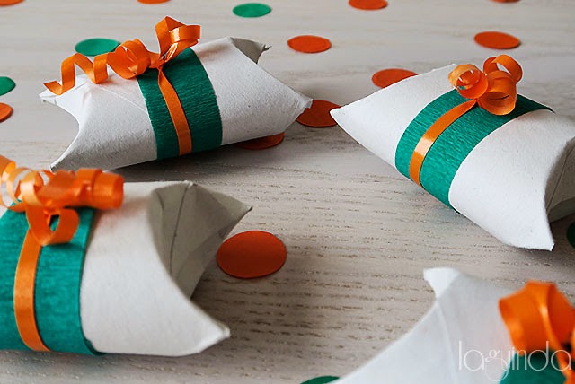 manualidades DIY cajas regalos tubos cartón papel higiénico