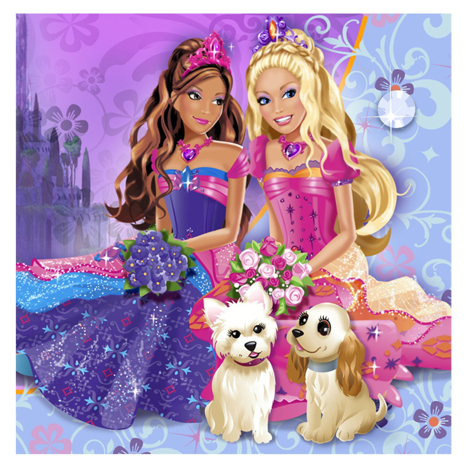 Cartoon Wallpaper Barbie Girl