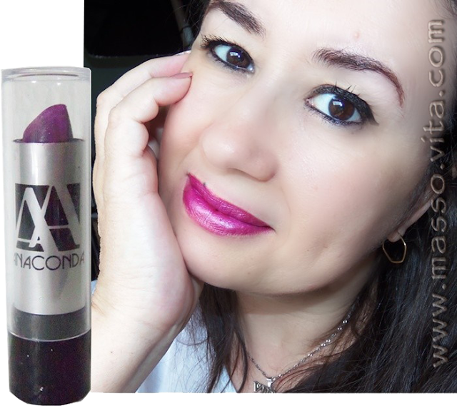 Batons Matte Violeta da Anaconda Cosméticos