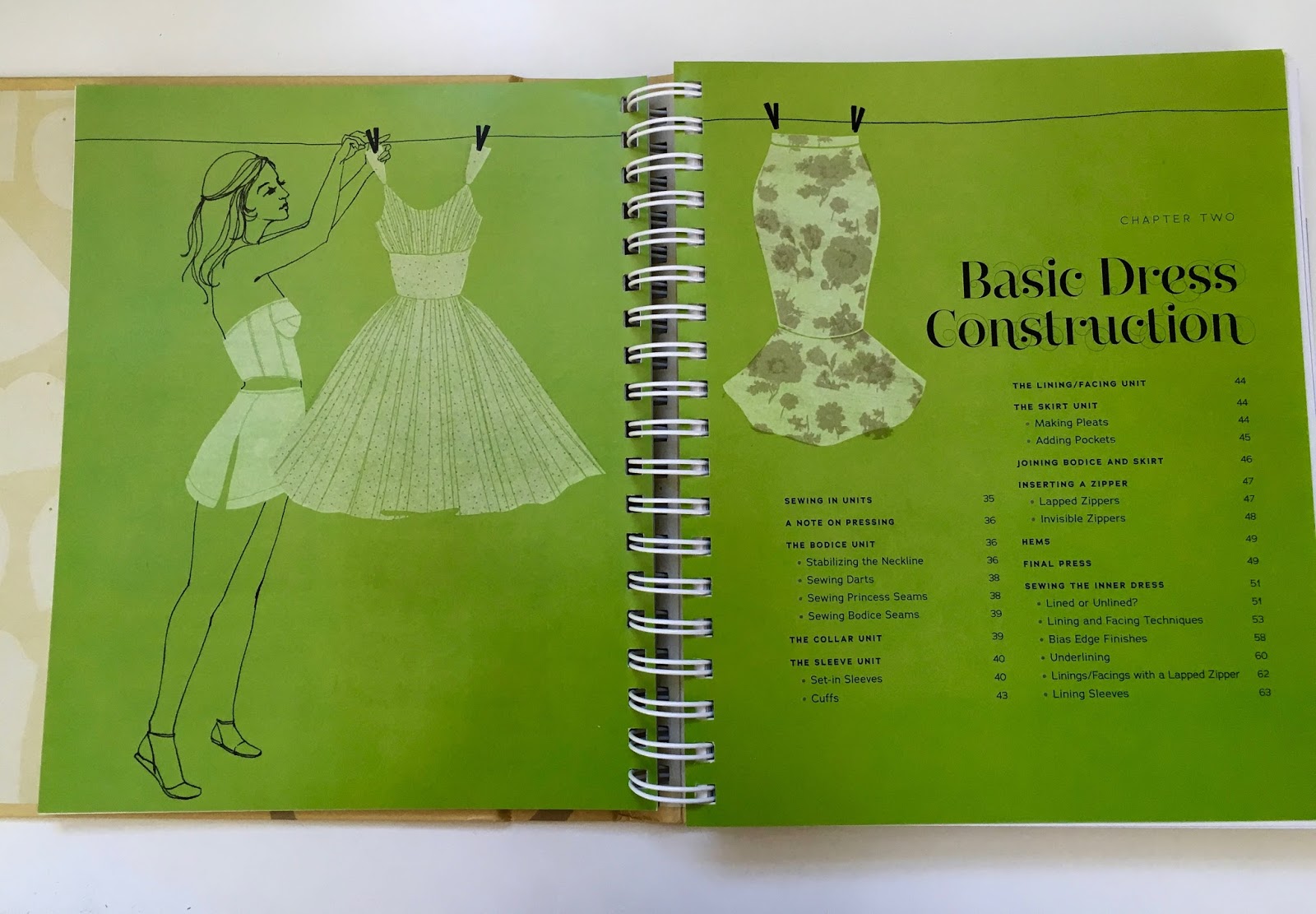Dress pattern books outlet