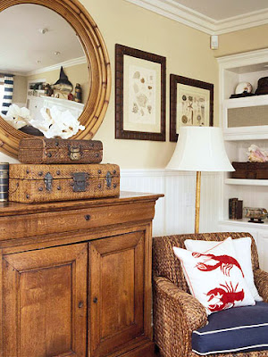 Decoración de interiores: Decorar con un tema náutico