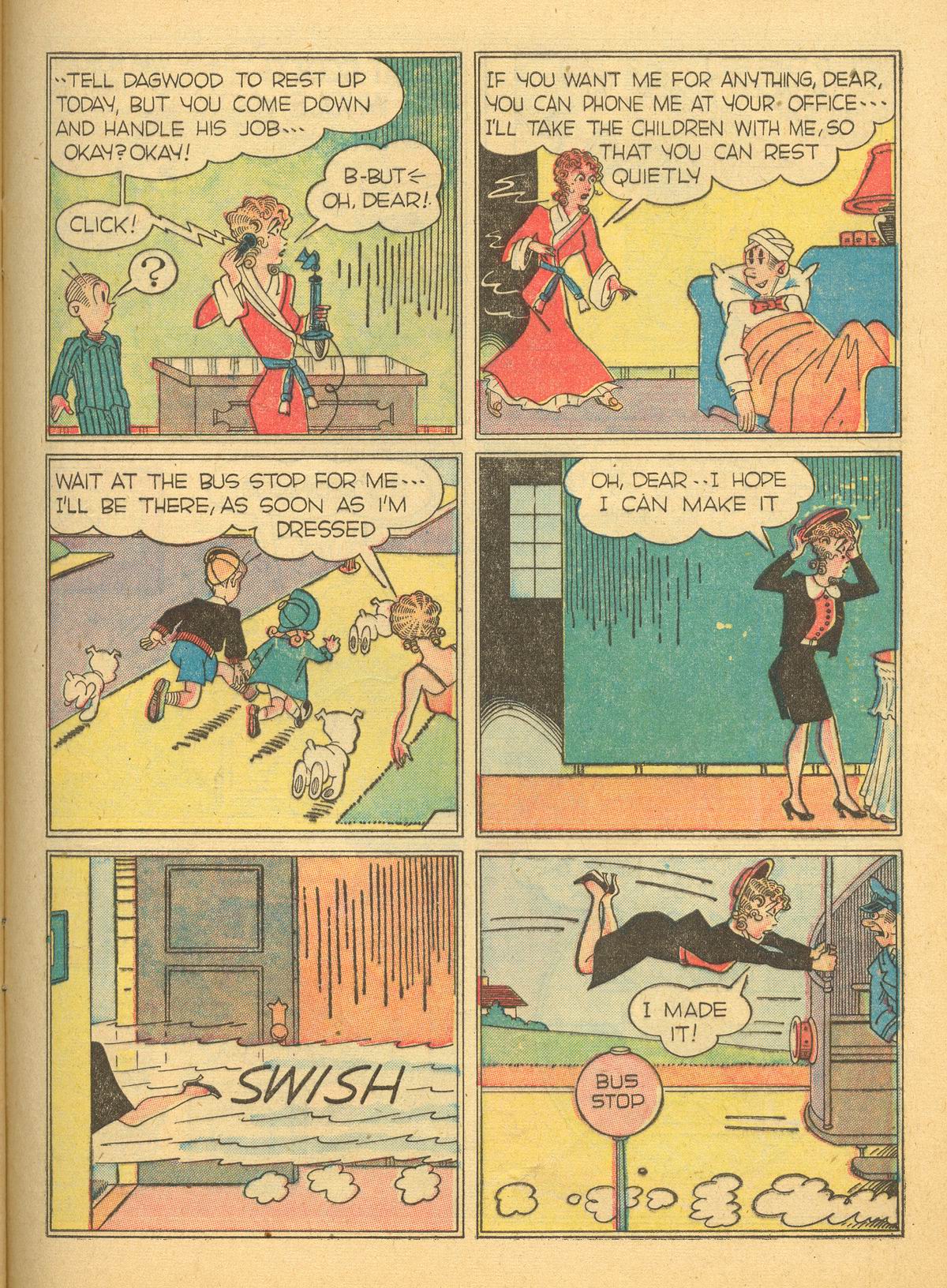 Read online Blondie Comics (1947) comic -  Issue #3 - 29