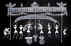 warli paintings stroke folk blogthis email