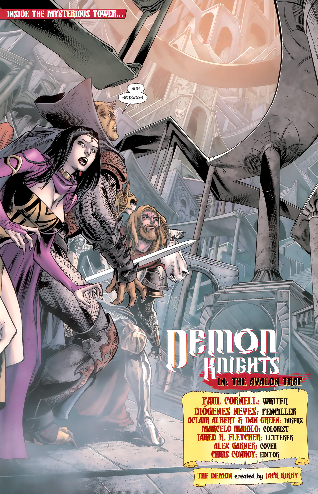 Read online Demon Knights comic -  Issue #12 - 2